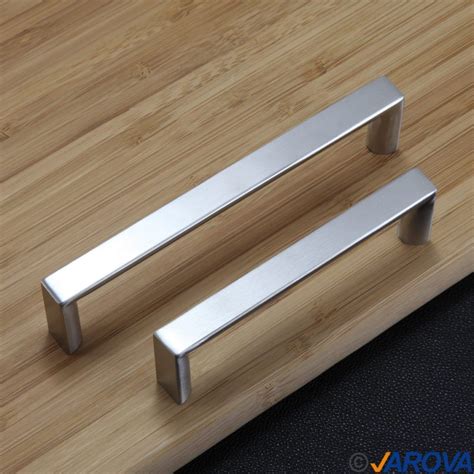 brushed steel cabinet|stainless steel handles for cabinets.